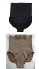 High-Waisted Ladies Triangle Seamless Waist Pants Sexy Shorts BLK NUD