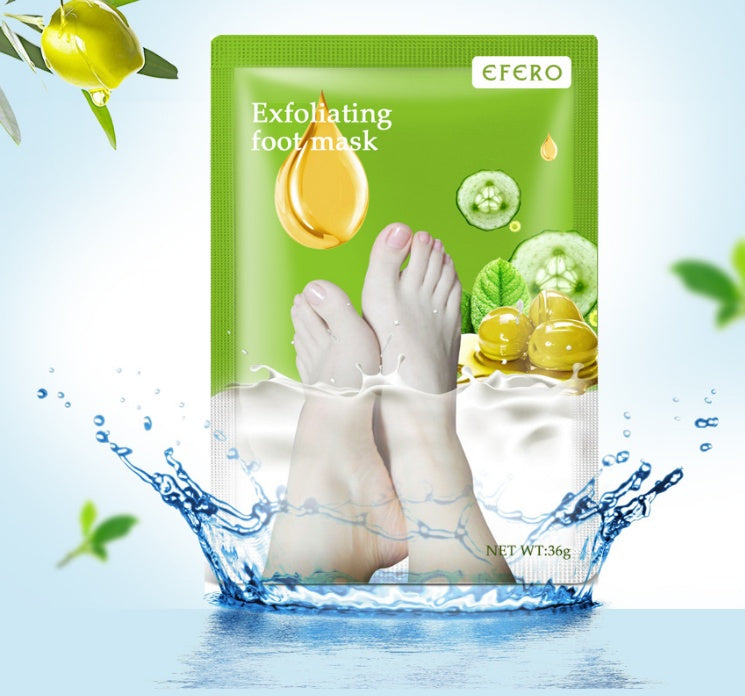 Exfoliating Foot Mask Foot SPA Pedicure Socks Removing Dead Skin Whitening Foot