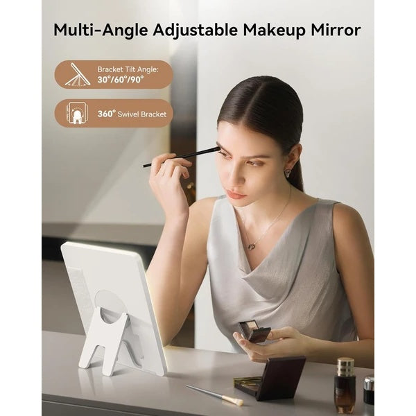 Travel Makeup Bag With LED Mirror