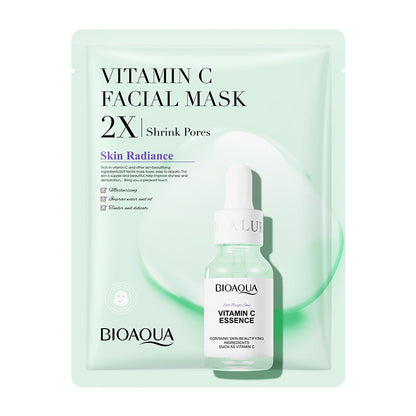 Collagen Face Mask Moisturizing Firming Face Sheet Mask Vitamin c 30g 1PC