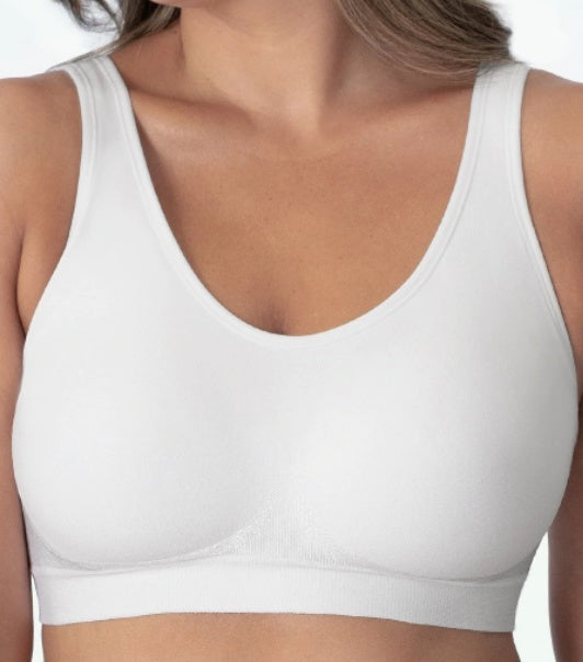 Plus-size S-3XL Premium Women Shaper Bra Female Underwear White