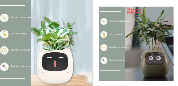 Smart Planter Endless Fun Over 49 Rich Expressions 7 Smart Sensors And AI Chips Set13 Small