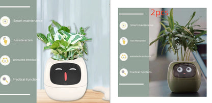 Smart Planter Endless Fun Over 49 Rich Expressions 7 Smart Sensors And AI Chips Set13 Small