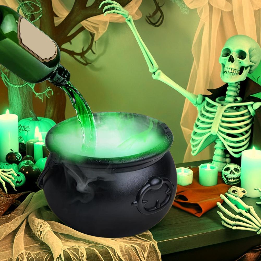 Halloween Black Wizard Bowl Magic Float Bottle Indoor Home Bar Magic Party Horror Ghost Decoration