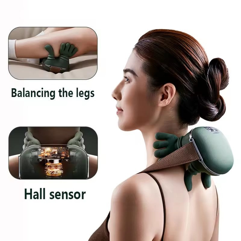 Electric Neck And Shoulder Muscle Massager Wireless Shoulder And Relax Pain Relief