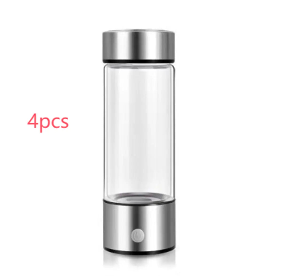Hydrogen Water Bottles Electric Silver 401 500ml 4PCS