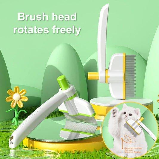 Cat Comb Tie Removal Floating Hair Magic Long Hair Pet Self-Cleaning
