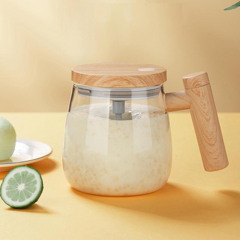 400ML Self Stirring Coffee Mug Electric Mixing Glass Coffee Dining Room Kitchen Gadgets