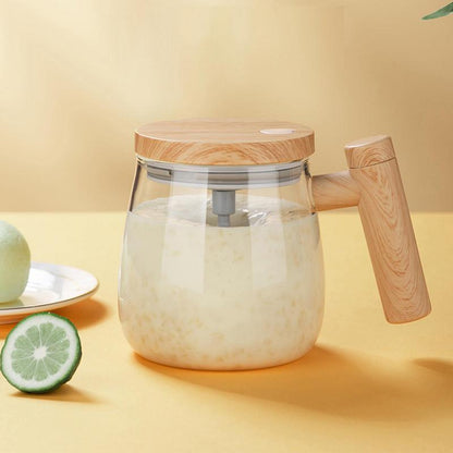 400ML Self Stirring Coffee Mug Electric Mixing Glass Coffee Dining Room Kitchen Gadgets