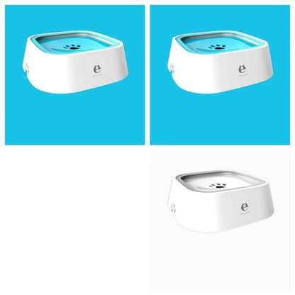 1.5L Cat Dog Water Bowl Carried Floating Bowl 2Blue1White