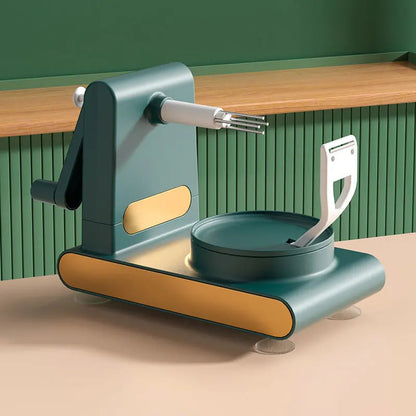 Hand-cranked Multifunctional Peeler Machine Dark green Peeler