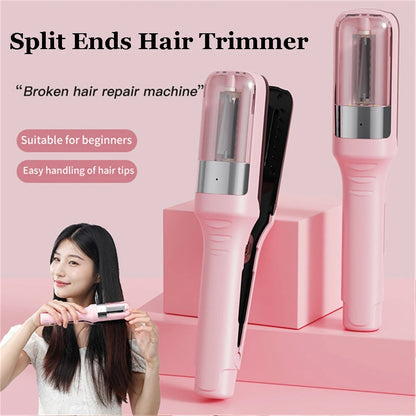 Hair Ends Trimmer Damaged Automatic Women Cordless Hair Cutting Machine