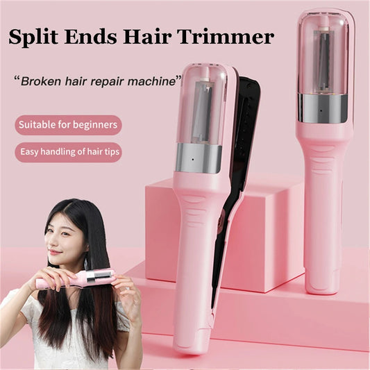 Hair Ends Trimmer Damaged Automatic Women Cordless Hair Cutting Machine