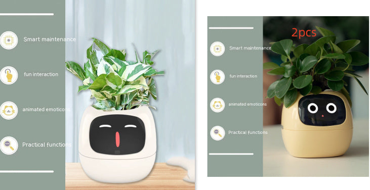 Smart Planter Endless Fun Over 49 Rich Expressions 7 Smart Sensors And AI Chips Set30 Small
