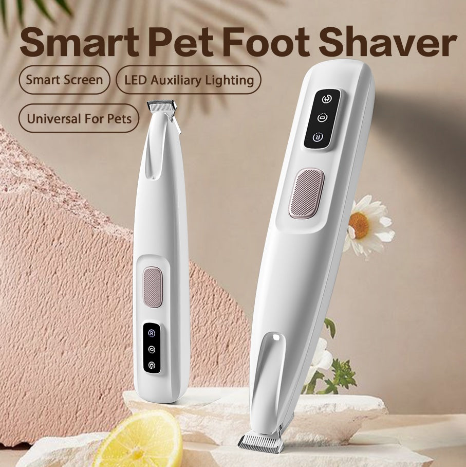 2025 New Pet Paw Trimmer Rechargeable Quiet Hair Trimmer For Pets Blade set 1pack