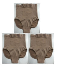 High-Waisted Ladies Triangle Seamless Waist Pants Sexy Shorts 3Nude