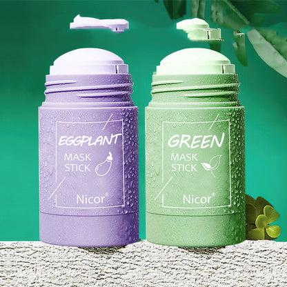 Cleansing Green Tea Mask Stick Oil Control Whitening Mask Skin Care