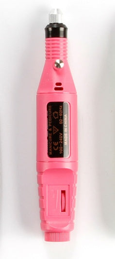 Electric Nail Polish Machine Pen Nail Art Tool Pink