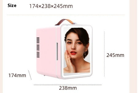 Beauty Refrigerator Makeup Skin Care Products Portable Built-in Light Car Refrigerator