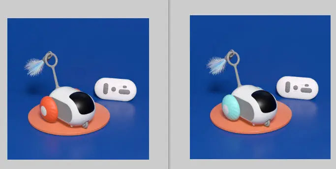 Remote Control Interactive Cat And Dog Car Toy USB Charging Self-moving Remote Control Set USB