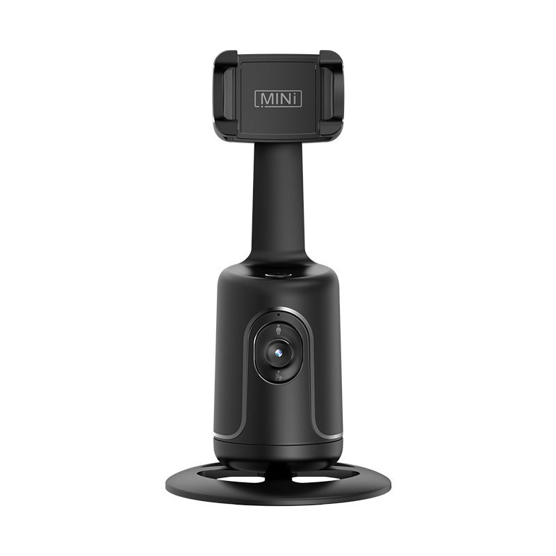 360 Auto Face Tracking Gimbal AI Smart Gimbal Face Tracking Auto Phone Holder For Smartphone Video Vlog Black