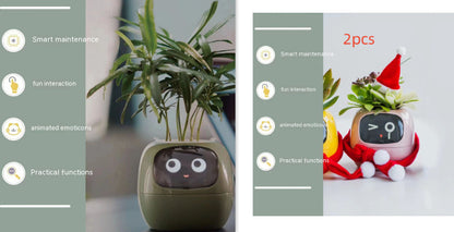 Smart Planter Endless Fun Over 49 Rich Expressions 7 Smart Sensors And AI Chips Set15 Small