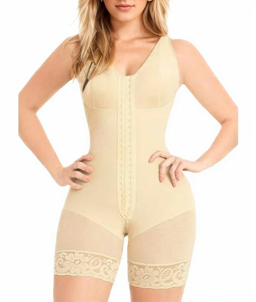 Zipper Shapewear For Women Tummy Control Post Surgery Full Body Shaper Geige