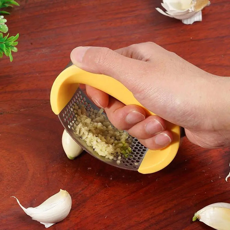 Stainless Steel Garlic Masher Garlic Press Household Manual