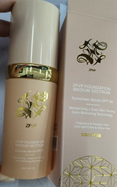 4-in-1 Bionic Color-changing Concealer Foundation Moisturizing Repair Foundation 30g