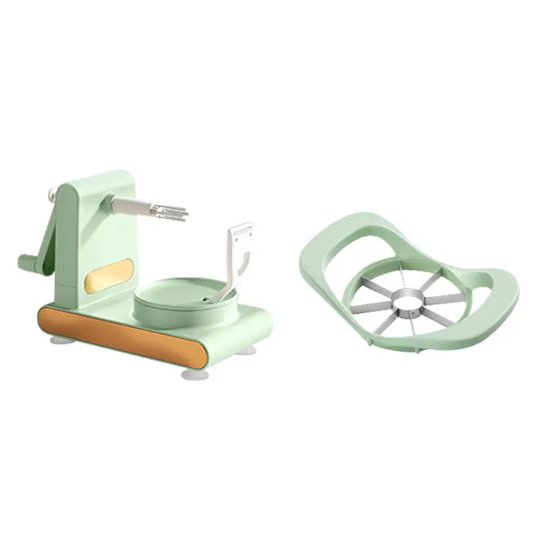 Hand-cranked Multifunctional Peeler Machine Light Green Peeler Splitter