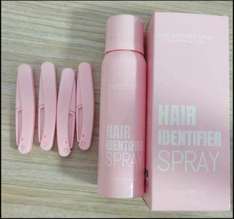 Hair Identifier Spray Set For Face Shaving Moisturizing Spray For Face Shaving No logo set