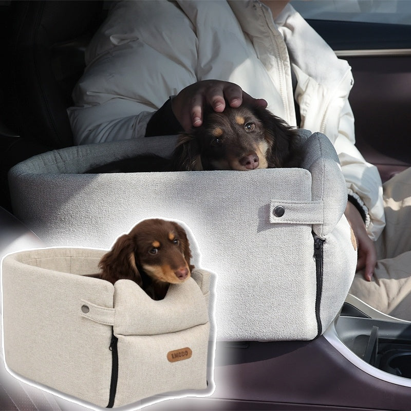 Car Central Dog Car Seat Bed Portable Dog Carrier For Small Dogs And Cats Travel Bag