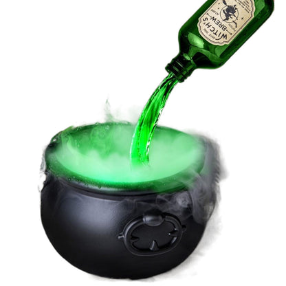 Halloween Black Wizard Bowl Magic Float Bottle Indoor Home Bar Magic Party Horror Ghost Decoration
