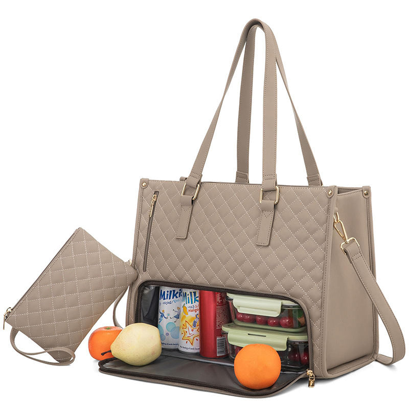 Fashionable Lunch Tote Bag Women's Large Capacity