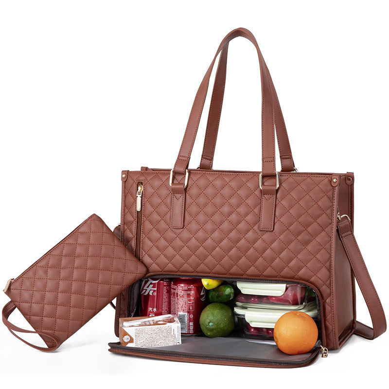 Fashionable Lunch Tote Bag Women's Large Capacity