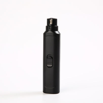 Pet Nail Grinder Dog Cat Battery Model Nail Trimmer Large And Small Dogs Ink Black T10 Nail Piercing Device 1PCS