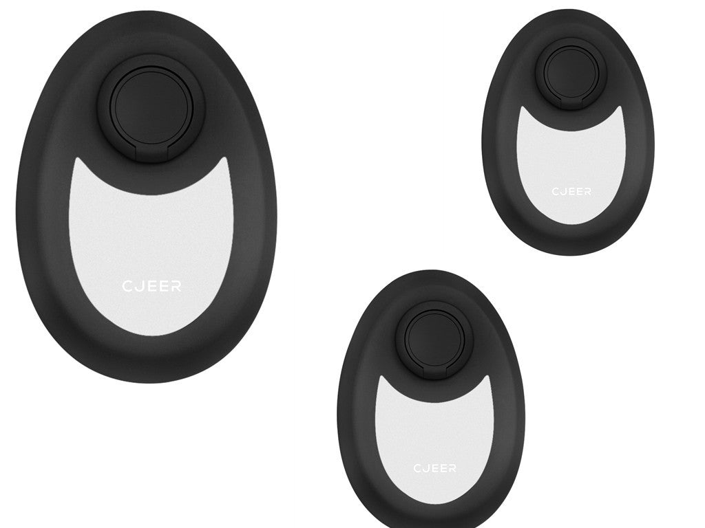 CJEER Upgraded Crystal Hair Removal Magic Crystal Hair Eraser For Women And Men Black 3pc