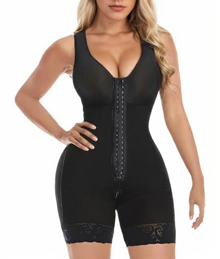 Zipper Shapewear For Women Tummy Control Post Surgery Full Body Shaper
