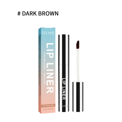 Stripping Lip Liner Outline Waterproof Dark Brown