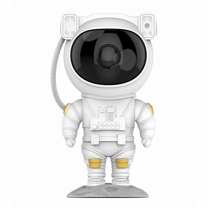 Creative Astronaut Galaxy Starry Sky Projector Nightlight Bedroom Table Lamp White