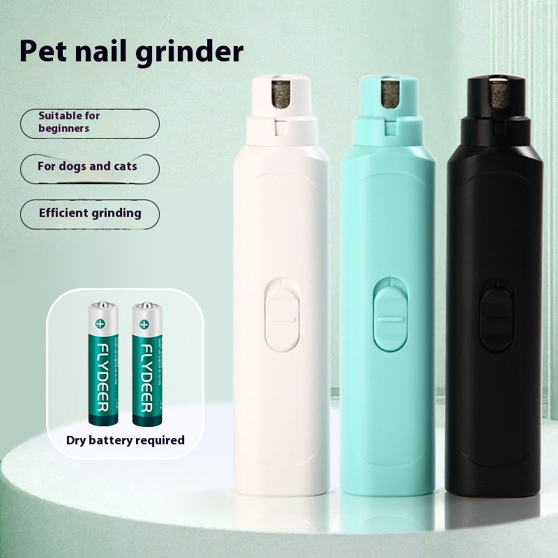 Pet Nail Grinder Dog Cat Battery Model Nail Trimmer Large And Small Dogs