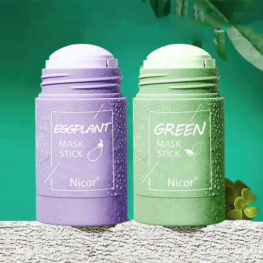 Cleansing Green Tea Mask Stick Oil Control Whitening Mask Skin Care