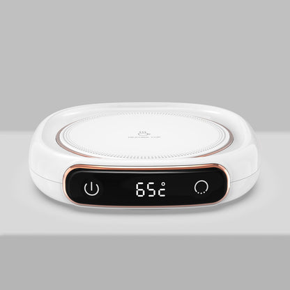 Milk Heating Insulation Base Desktop Digital Display Warming Pad M316 White