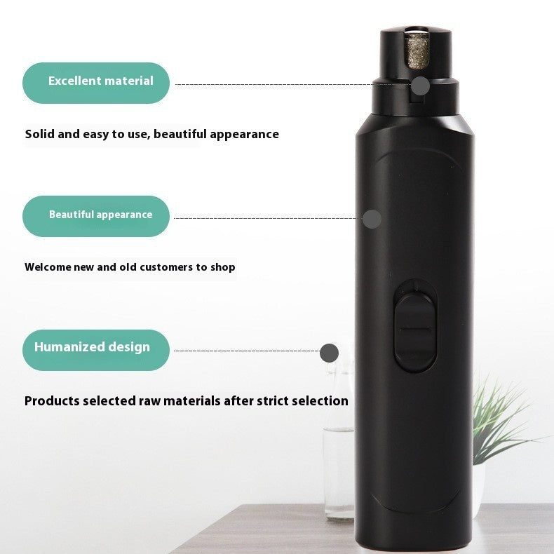 Pet Nail Grinder Dog Cat Battery Model Nail Trimmer Large And Small Dogs