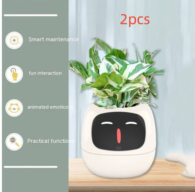 Smart Planter Endless Fun Over 49 Rich Expressions 7 Smart Sensors And AI Chips Set7 Small