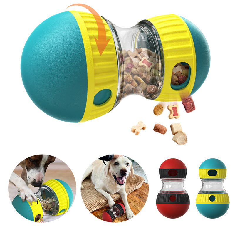 Food Dispensing Dog Toy Ball Puzzle Toys Interactive Slowly Feeding