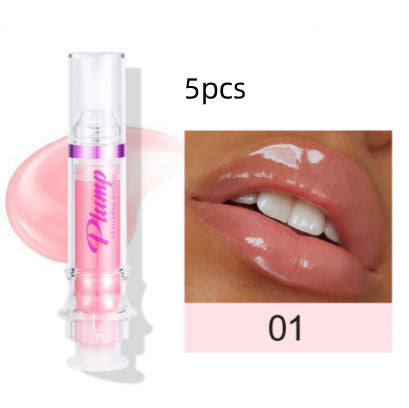 New Tube Lip Rich Lip Color Slightly Spicy Lip Honey Lip Lipstick 1color5pcs