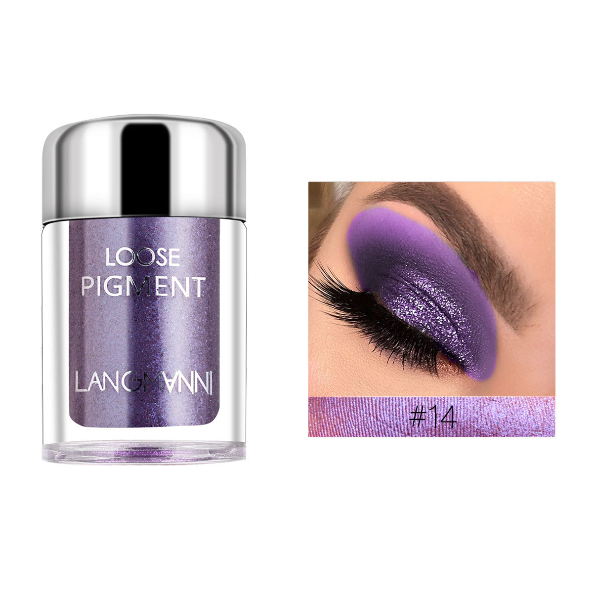 High Pearlescent Eyeshadow Diamond Glitter Polarized Mermaid