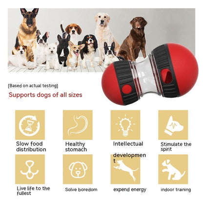 Food Dispensing Dog Toy Ball Puzzle Toys Interactive Slowly Feeding