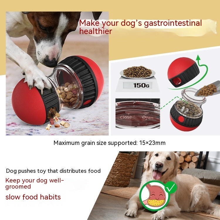 Food Dispensing Dog Toy Ball Puzzle Toys Interactive Slowly Feeding